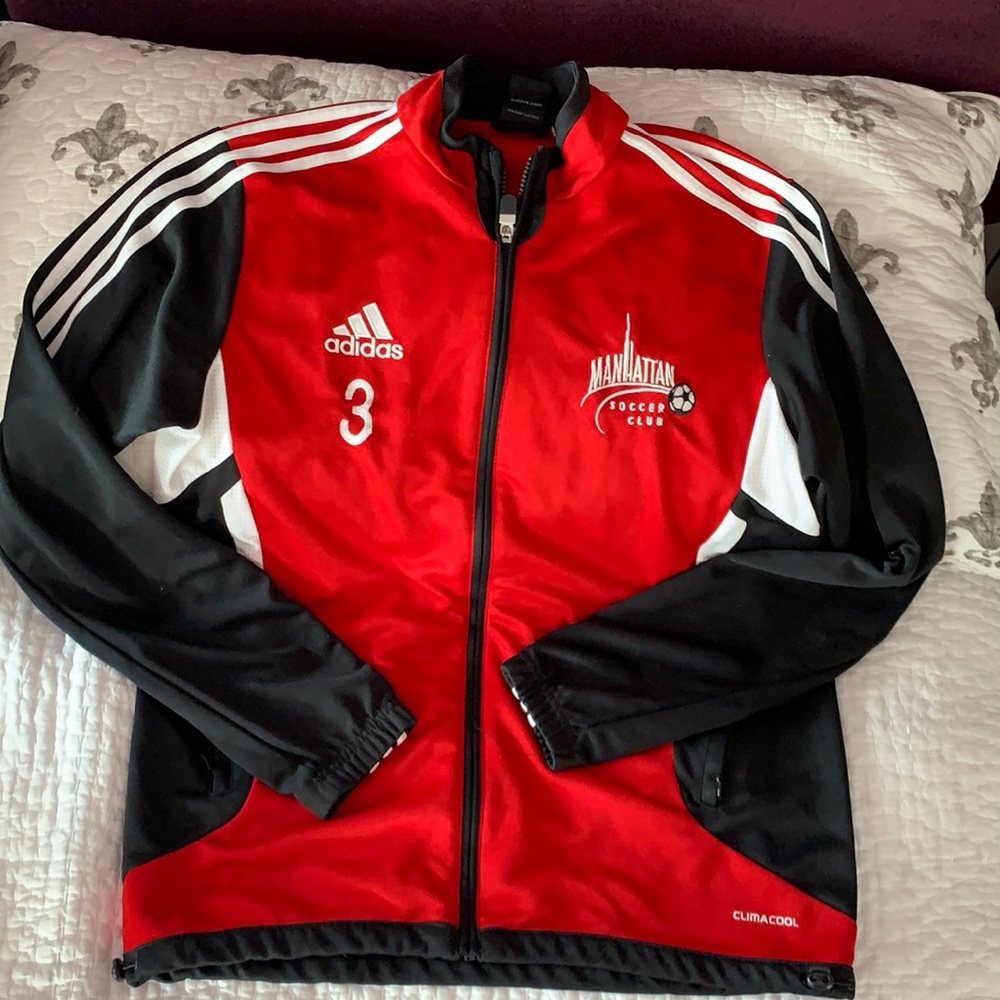 Adidas Manhattan soccer club warm-up jacket